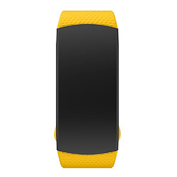 Avis Wewoo Bracelet pour montre connectée en silicone Samsung Gear Fit2 SM-R360taille de la dragonne 126-175mm jaune