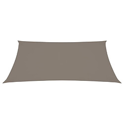 Maison Chic Voile d'ombrage | Voile de parasol | Toile d'ombrage tissu oxford rectangulaire 2x3 m taupe -MN63459