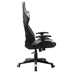 Avis Maison Chic Chaise de jeu, Chaise gaming, Fauteuil gamer d'ordinateur,Chaise de Bureau Noir et blanc Cuir artificiel -GKD89767