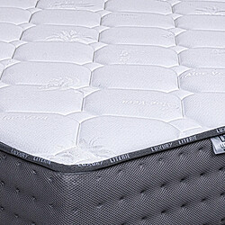 Acheter LUXURY LITERIE Matelas 140x190 cm, Luxury, 20 cm, mémoire de forme, ferme, indépendance du couchage, face été/hiver