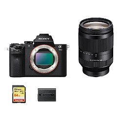 SONY A7 II + SEL 24-240MM F3.5-6.3 OSS + 64GB SD card + NP-FW50 Battery