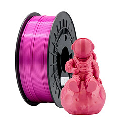 Filament 3D PLA SOIE - Diamètre 1,75 mm - Bobine 1kg - Couleur Rose