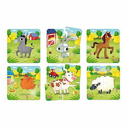 Ludendo Carotina Baby - Puzzle La Ferme