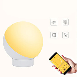 Avis LED Lampe de table intelligente Veilleuse Convient pour chambre à coucher moderne salon bureau