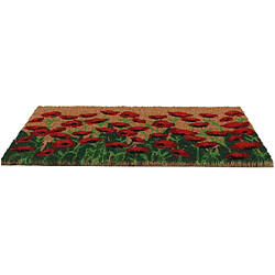 Acheter Best For Boots Paillasson en coco et PVC 60 x 40 cm Coquelicots.