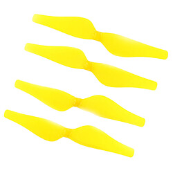 Acheter 2 paires d'helices ccw cw props lame pour dji tello mini rc drone jaune