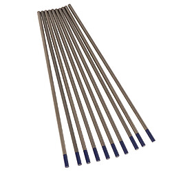 Acheter Baguette bleue d'électrode de 10pcs 150mm tungstène pour la soudure 3.2G de soudure à l'arc de TIG