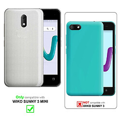 Cadorabo Coque WIKO SUNNY 3 MINI Etui en Bleu