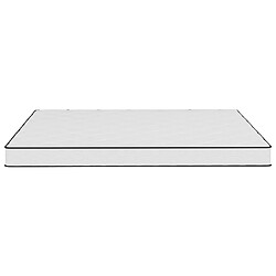 Avis vidaXL Matelas en mousse moyennement doux 200x200 cm