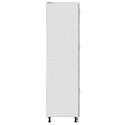 Acheter vidaXL Armoire de cuisine Lucca sonoma gris bois d'ingénierie