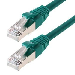 Herweck Helos - Patchkabel - RJ-45 (M) - RJ-45 (M) - 0,5m - SFTP-Kabel - CAT 6 - grün (118019)