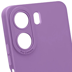 Avizar Coque pour Xiaomi Redmi 13C Silicone Mat Protection Caméra Violet