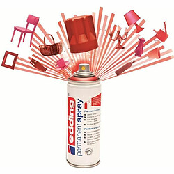 edding e5200 Spray de peinture déco toutes surfaces vernis Transparent brillant