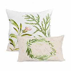 Happy Friday Set de housses de coussin HappyFriday Herbal Multicouleur 2 Pièces