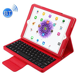 Wewoo Clavier QWERTY rouge pour iPad Pro 9.7 pouces / Air 2 / Air séparable ABS Bluetooth + Litchi Texture horizontale Flip étui en cuir avec support