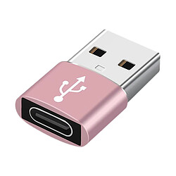 Adaptateur De Convertisseur USB Vers USB C Multicolore 2 En 1 Pour Transfert De Données PC Portable Noir