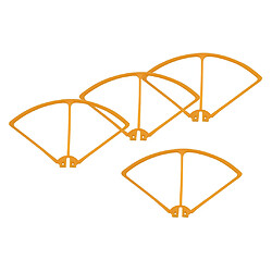 Anneau de protection pour hélice accessoire 4xRC Qaudcopter pour Syma X8C X8W Orange