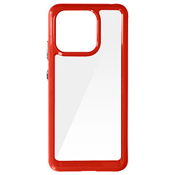 Avizar Coque Antichoc pour Xiaomi Redmi 12C Dos Rigide Bloc Caméra Surélevé Rouge