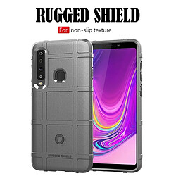 Wewoo Coque Housse en silicone à couverture totale pour de protection antichoc pour Galaxy A9 (2018) (Gris)