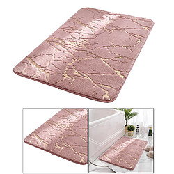 Acheter Tapis De Bain Tapis De Bain Absorbant L'eau Tapis De Sol De Chevet Rose 50x80cm