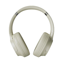 Yonis Casque Audio Bluetooth 5.2 Pliable Beige