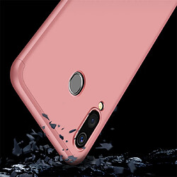 Avis Wewoo Coque Rigide Étui pour PC à couverture intégrale à trois étages Galaxy A20 / A30 or rose