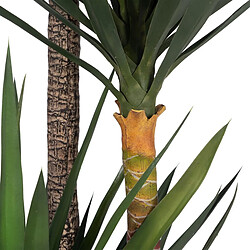 Avis BigBuy Home Plante décorative Polyéthylène Fer Ciment yucca 30 x 30 x 250 cm