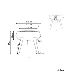 Avis Beliani Cache-pot MOUSSATA Céramique 35 cm