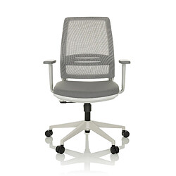 Chaise de bureau / chaise pivotante PROFONDO ECO W Maille / Tissu gris hjh OFFICE