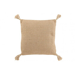 Dansmamaison Coussin Jute Cotton / Jute Beige/Marron