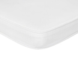 Beliani Lot de 2 coussins pour chaise blancs 37 x 34 cm TERNI pas cher