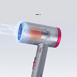 Acheter Universal Tuyère pour sèche-cheveux professionnelle max. Ions négatifs pliés thermique et froide à température constante de 1800 W(Gris)