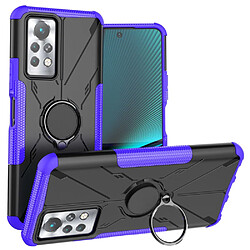 Coque en TPU 2-en-1, anti-chutte avec béquille pour votre Infinix Note 11 Pro - violet