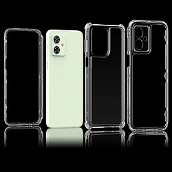 Avis Htdmobiles Coque pour Motorola Moto G54 5G - housse etui silicone gel fine 360 integrale (avant et arriere) + verre trempe - TRANSPARENT