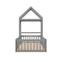 ComfortXL Lit Pour Enfants Multifonctionnel - Cadre De Lit En Bois Massif Avec Espace De Rangement pas cher