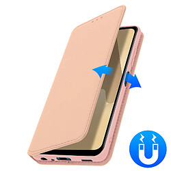 Avizar Housse Galaxy A12 Étui Folio Portefeuille Fonction Support rose champagne pas cher