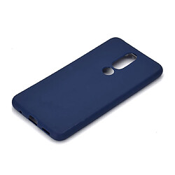 Avis Wewoo Coque Souple Pour Nokia 5.1 Plus Candy Color TPU Case Bleu