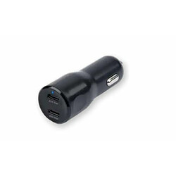 Chargeur allume cigare Wefix double USB-C pour voiture 40 W Noir