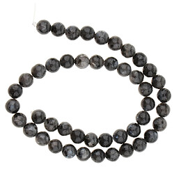 bricolage larvikite labradorite noire pierre gemme labradorite ronde perles en vrac 8mm