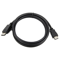 Gembird DisplayPort - HDMI, 3m HDMI A Noir