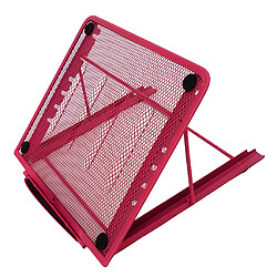 Acheter Support De Table Pour Ordinateur Portable Plateau De Bureau Support De Refroidissement Rose Rouge