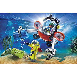 Playmobil® PLAYMOBIL 70142 - City Action Agents de fonds marins avec cloche de plongée