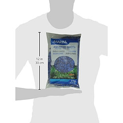 Avis Marina Gravier décoratif Bleu Ton, 2 kg