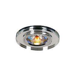 Inspired Encastré Downlight Shallow Round Rim Only Clear, Nécessite 100035310 pour compléter l'article