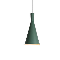 Stoex Lustre Minimaliste Nordique Vert Suspension Luminaire Rétro Suspension en Métal Plafonnier Moderne Intérieur