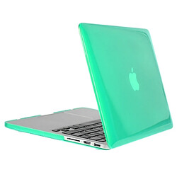 Avis Wewoo Housse Étui vert pour Macbook Pro Retina 13,3 pouces 3 en 1 cristal dur coque en plastique de protection avec clavier de et prise de poussière de port