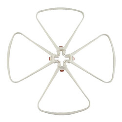 4 pièces hélice protéger la couverture de l'anneau pour syma x8sw x8sc x8sg x8 pro blanc