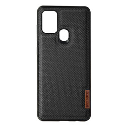 Coque Samsung Galaxy A21s Rigide Dos Tissu Série Fino Dux Ducis noir