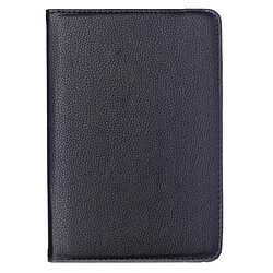 Wewoo Housse Étui noir pour Samsung Galaxy Tab S2 8.0 Litchi Texture 360 degrés rotation en cuir avec support multi-fonctionnel