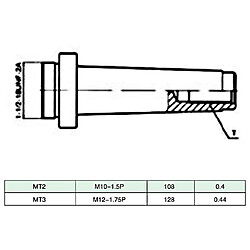 vidaXL Jeu d'outils d'alésage 15 pcs 50 mm Tête d'alésage MT3-F1-12 pas cher